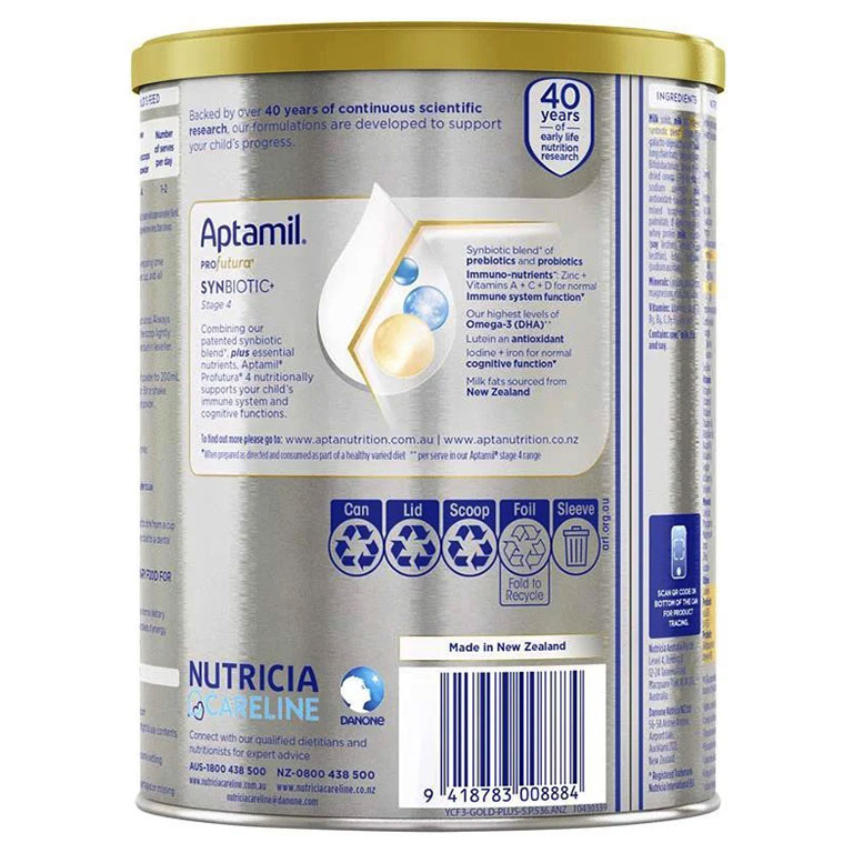 Sữa Aptamil Úc số 4